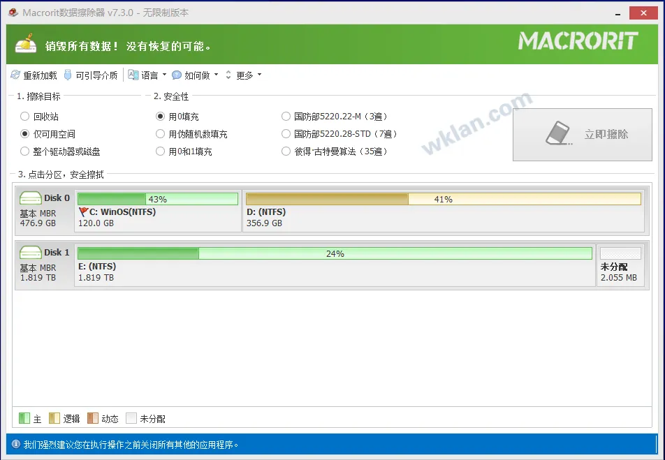 Macrorit Data Wiper 8.1.0 Unlimited Edition