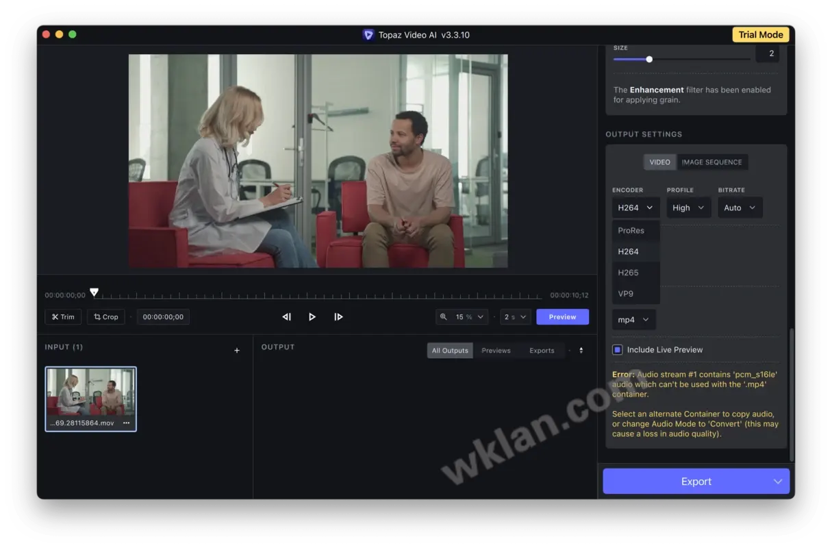 Topaz Video AI