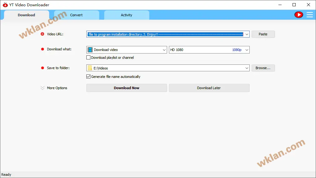YT Video Downloader