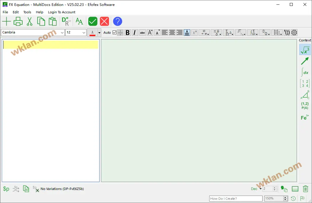 FX Math Tools MultiDocs