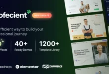 Profecient 1.1.2 nulled 已授权破解版 – 多用途Elementor商业和WooCommerce WordPress主题 (Multipurpose Elementor Business & WooCommerce WordPress Theme)-wklan资源馆