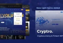 Cryptro 1.5.0 nulled 已授权破解版 – 加密货币、NFT、区块链、比特币WordPress (Crypto, NFT, Blockchain, Bitcoin WordPress)-wklan资源馆