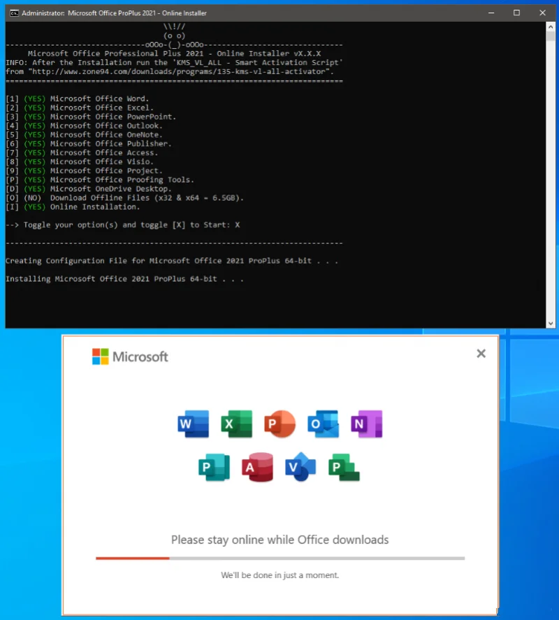 Online Installer