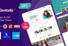 Gostudy 2.5.3 nulled 已授权破解版 – WordPress 教育主题 (Education WordPress Theme)-wklan资源馆
