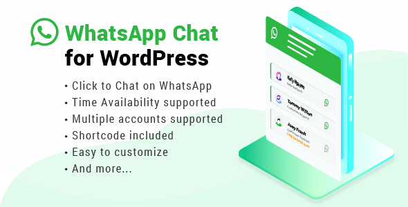 WhatsApp Chat WordPress 3.7.1